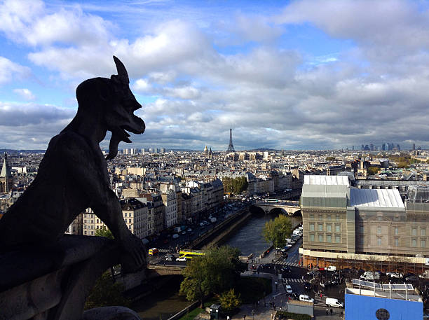 istock Gargoyle on Notre Dame Cathedral 493968900