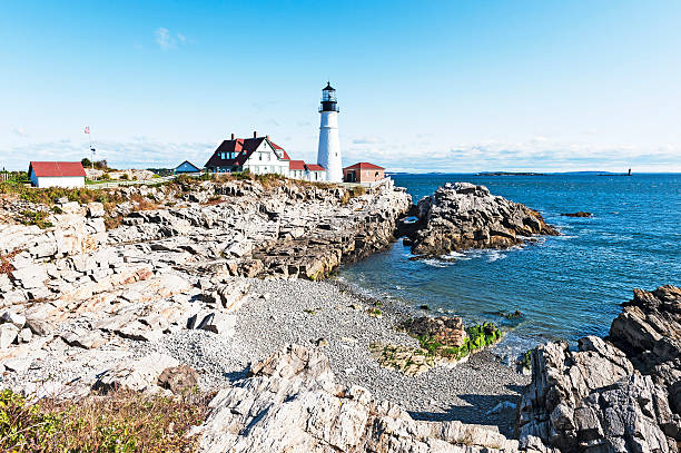 istock Portland Headlight Cape Elizabeth Maine 493970532