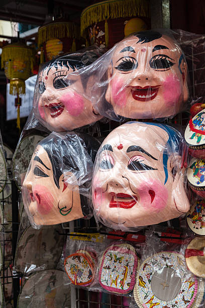 istock Chinese Doll Face Masks on Sale 493970848