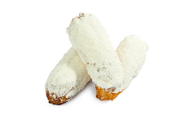 istock Sweet Bun Sprinkled with coconut 493974758