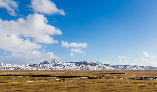 istock Beautiful Landscape of snowy mountain 493978052