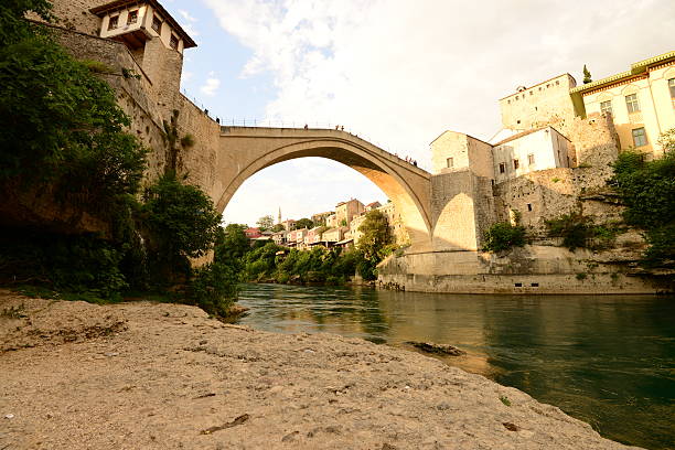 Mostar Bridge Bosnia stari most mostar stock pictures, royalty-free photos & images