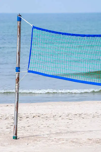 Beach-Volleyball field at a beach