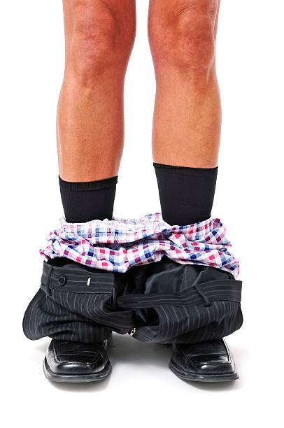 istock businessman with his pants down 493982069