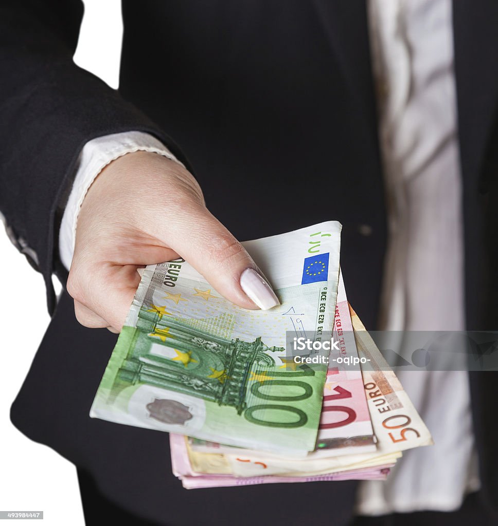 Hände Geld geben - Lizenzfrei Bekommen Stock-Foto