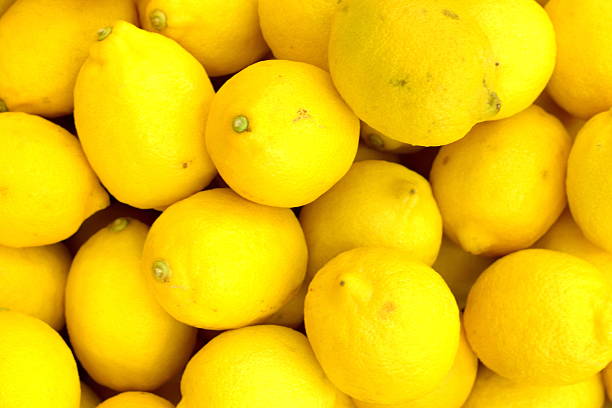 istock Fresh lemon fruit ready for sale in the Market 493993074