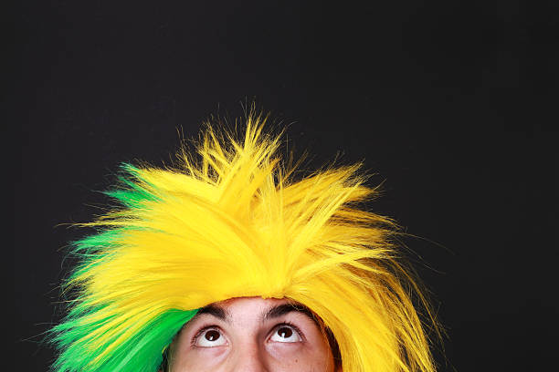 istock Brazilain fan looks up 493997383