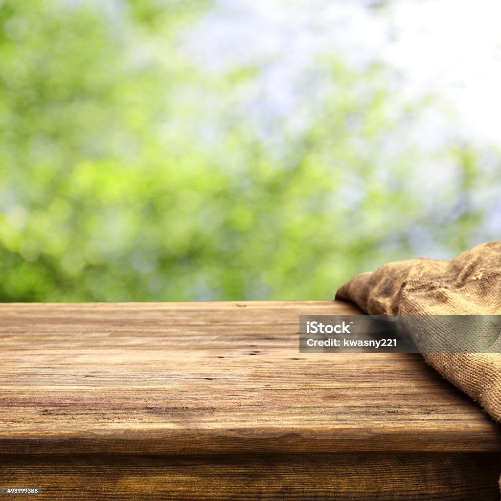 empty table empty table for product display montages 2015 Stock Photo