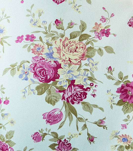 istock Retro Lace Floral Seamless Pattern Fabric Background Vintage Style 494000706