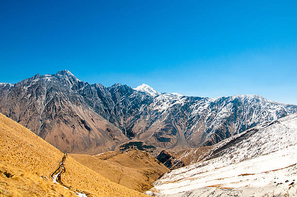 istock High mountains with snow on mountain tops with unique nature 494002897
