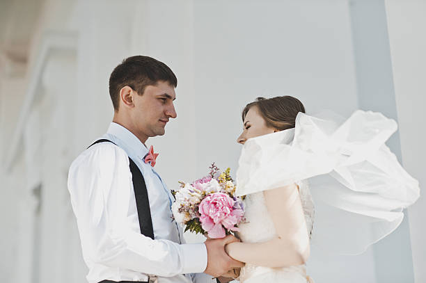istock The tenderness of newlyweds 494003546