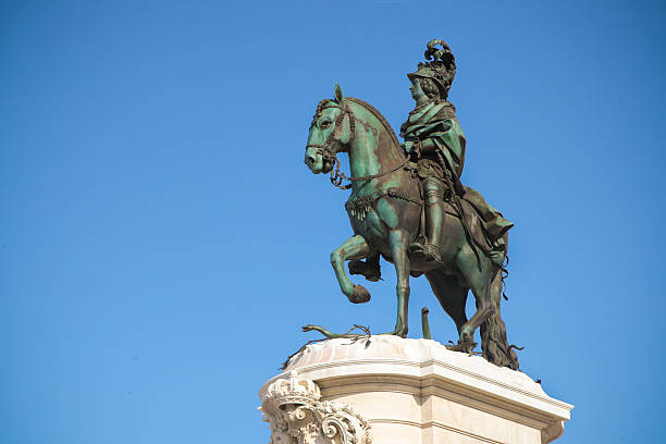 istock Statue of King Jose I in Lisbon 494003660