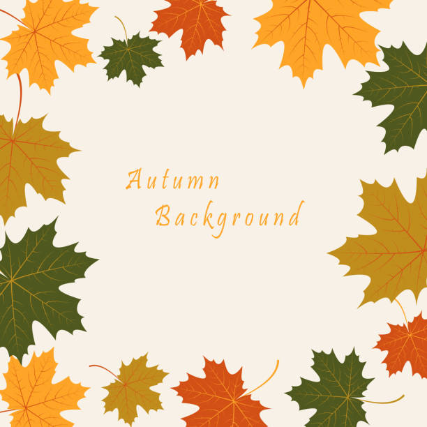 ilustrações, clipart, desenhos animados e ícones de fundo abstrato com outono folhas de plátano - distressed organic autumn backgrounds