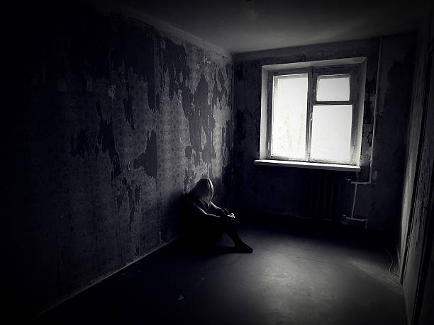 istock Girl is sitting on the floor 494007816