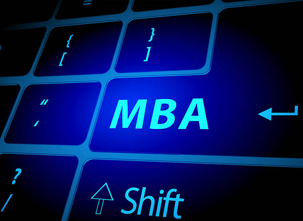 MBA button on computer keyboard MBA button on computer keyboard mba online stock pictures, royalty-free photos & images