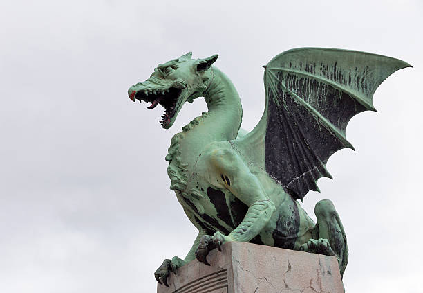 istock Dragon bridge in Ljubljana, Slovenia 494025432