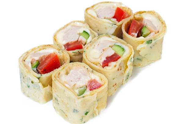istock Various kinds of sushi and sashimi 494025536
