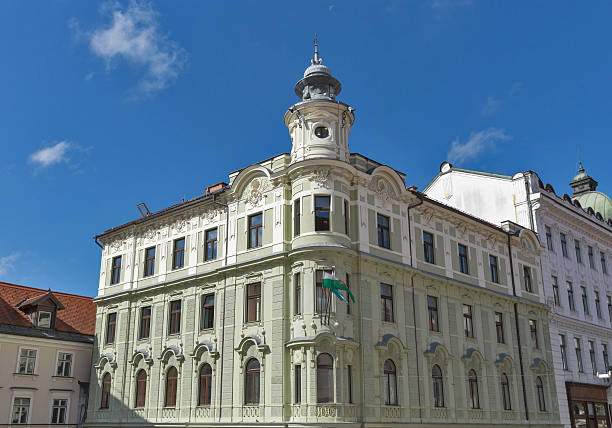 istock Ljubljana old architecture 494025990