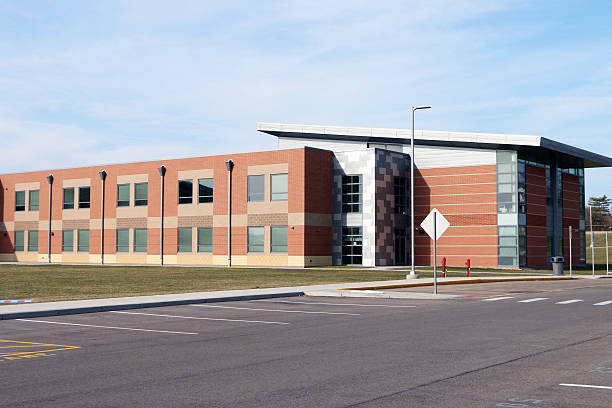 Generic school building stock photo