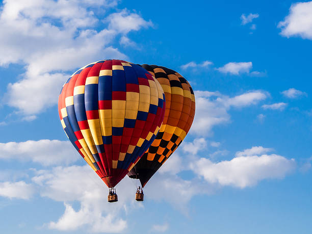 istock Two Hot Air Balloons 494035195