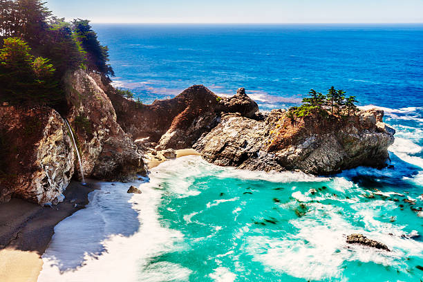 McWay Falls, Big Sur, Pacific Coast of California