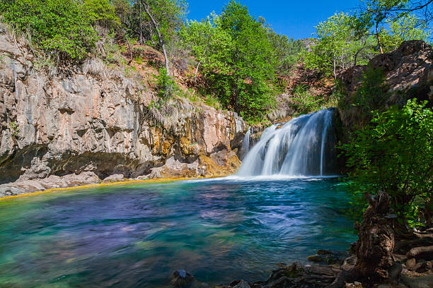 istock Scenic Fossil Creek Waterfall 494037165