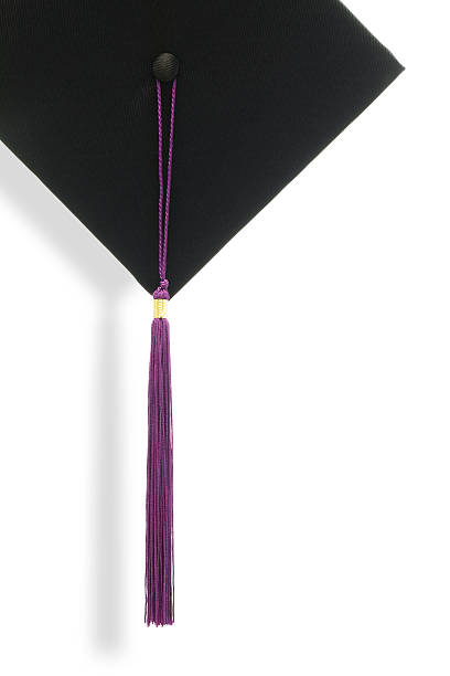 istock Black and Purple Graduation 494039023