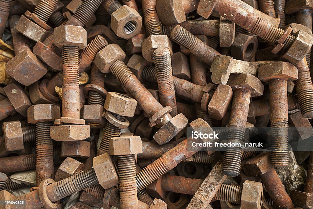 Rust Screw Texture Old Rusty Screw Bolt Texture Stock Photo - Download Image Now - Bolt ...