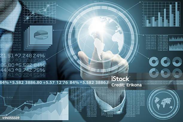 Stock Exchange Data Stock Photo - Download Image Now - Adult, Brand Name Online Messaging Platform, Business