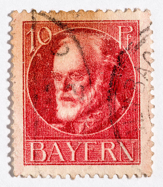 istock Vintage antique old postage stamp 494055771