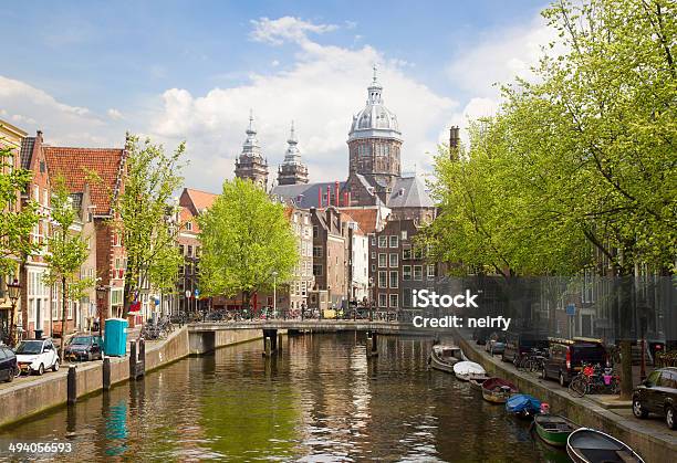 Church Of St Nicholas Amsterdam Stock Photo - Download Image Now - Amsterdam, Architecture, Arranging