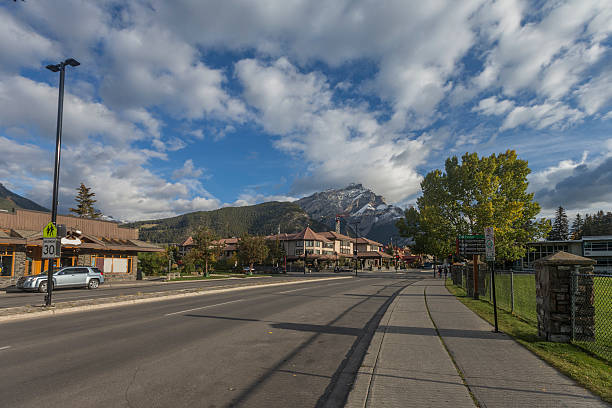 istock Downtown Streets of Banff National Park Canada 494056728