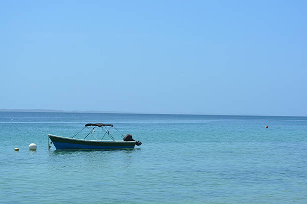 istock Motor Boat At Anchor At Contadora Island, Panama 494058174