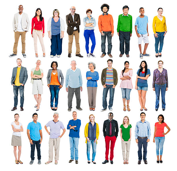 istock Group of Multiethnic Diverse Colourful People 494058501