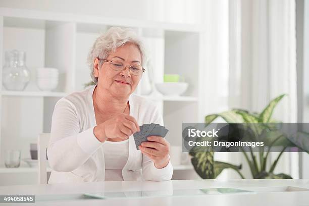 Cards Stock Photo - Download Image Now - Active Seniors, Adult, Adults Only