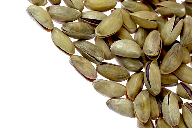 istock Heap of pistachios nut 494058575