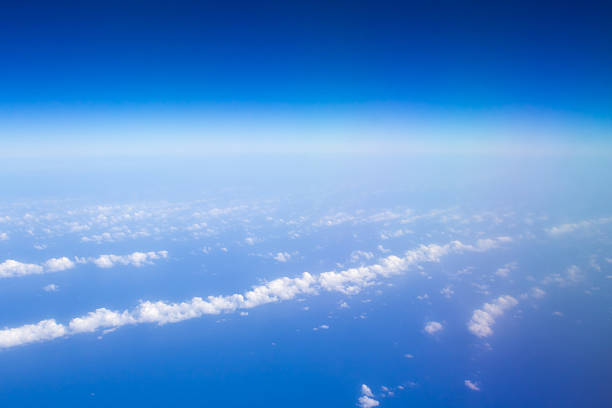 istock Airplane view of the ocean 494059954