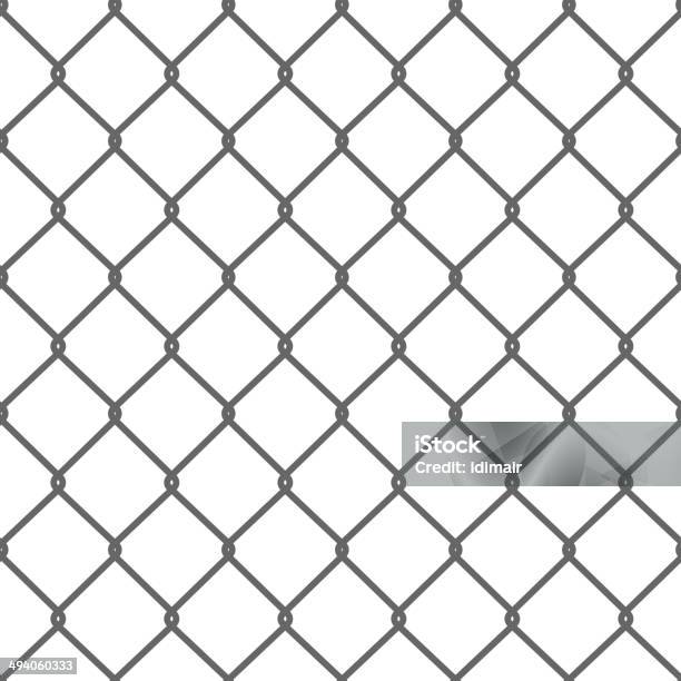 Seamless Wire Mesh Vector Stock Illustration - Download Image Now - Mixed Martial Arts, Cage, Chainlink Fence
