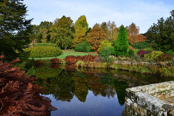 istock Lake in the grounds of an old castle 494065448
