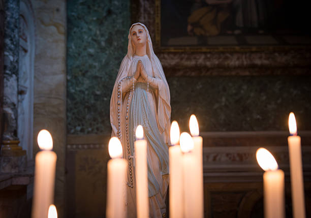 Mary Magdalene Estátua - foto de acervo