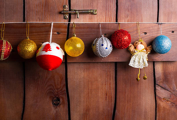 istock Bright Christmas balls and toys. 494066702