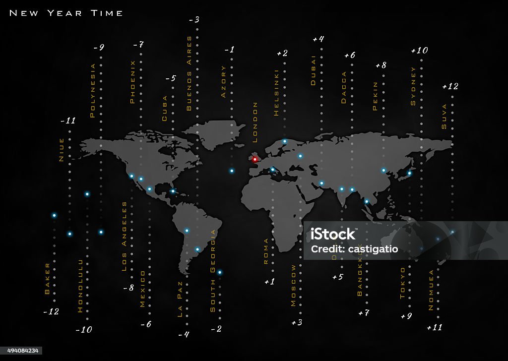 Tiempo en el mundo - Foto de stock de Comunicación global libre de derechos