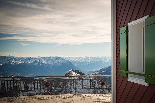 istock panorama view from Santis in Switzerland 494086146