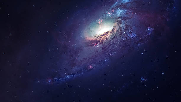 istock Awesome spiral galaxy many light years far from the Earth 494086214