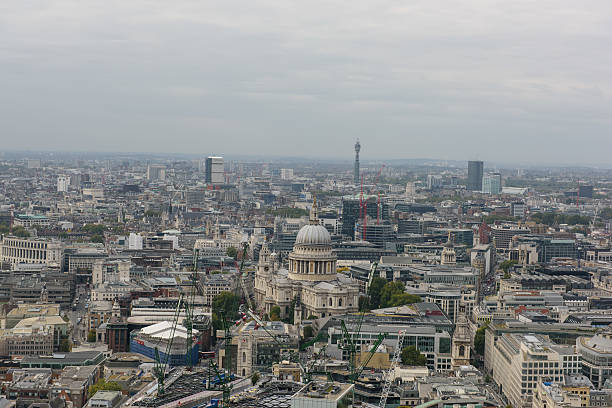 istock Aerial view of London 494087718