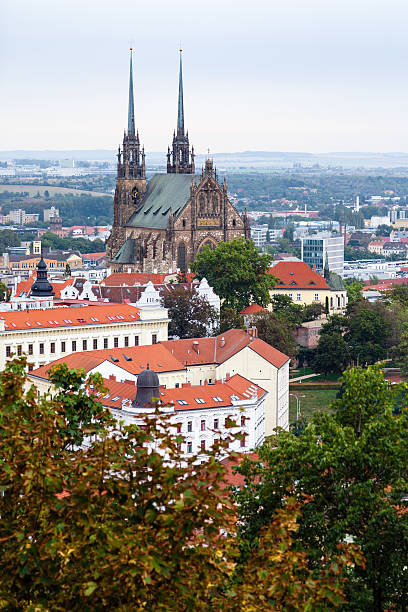 istock above view of Brno city with Cathedral 494090504