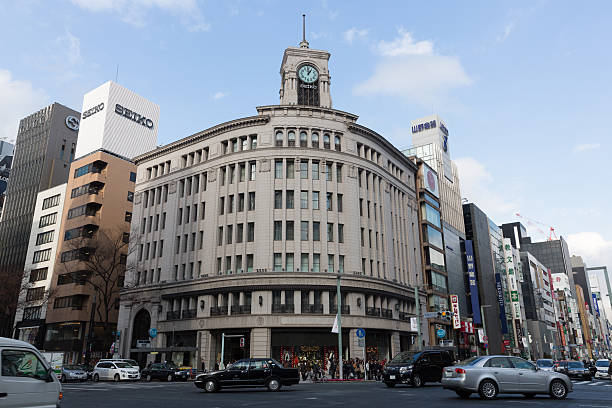 istock Ginza District in Tokyo, Japan 494091287