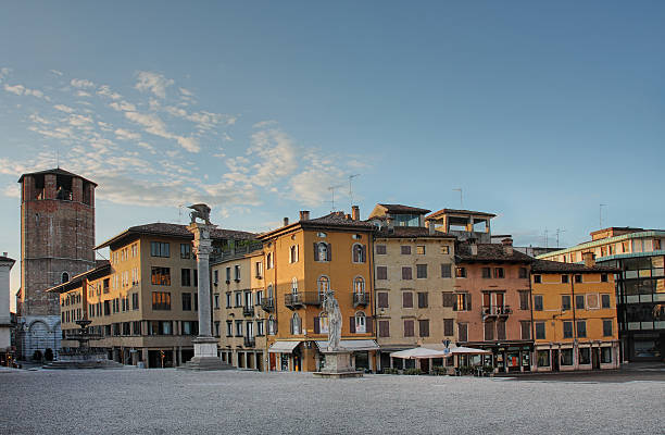 istock Piazza della Liberta in Udine, Italy at sunrise time. 494091664