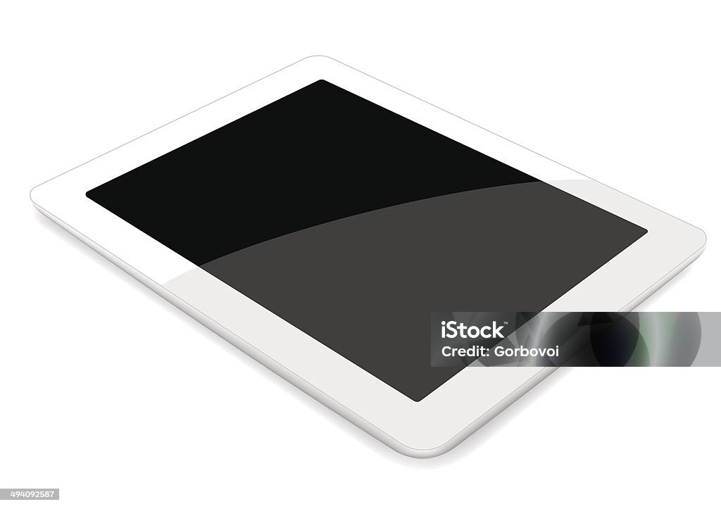 Vector Tablet Computer Stock Illustration - Download Image Now ...