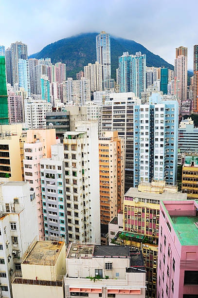 istock Overpopulated Hong Kong 494095383